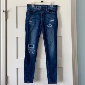 Juniors American Eagle skinny jeans sz 4